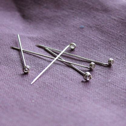 Silver Pins