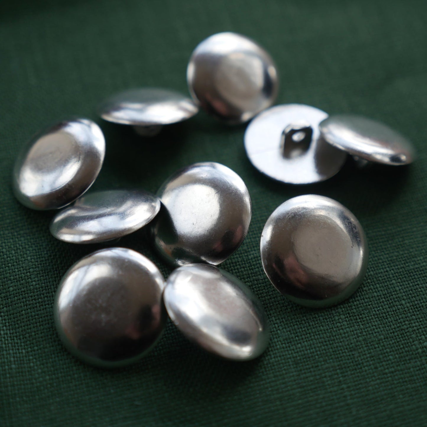 Domed Buttons 5/8" or 7/8" Pack of 10